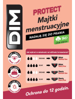 Noční i denní menstruační kalhotky model 15437053 NIGHT SLIP  černá - DIM