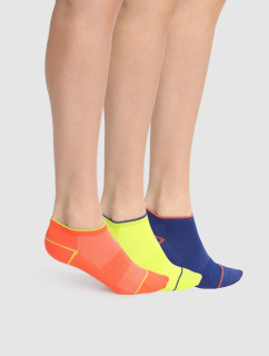 Dámske športové ponožky 3 páry DIM SPORT IN-SHOE X-TEMP 3x - DIM SPORT - tmavo modrá