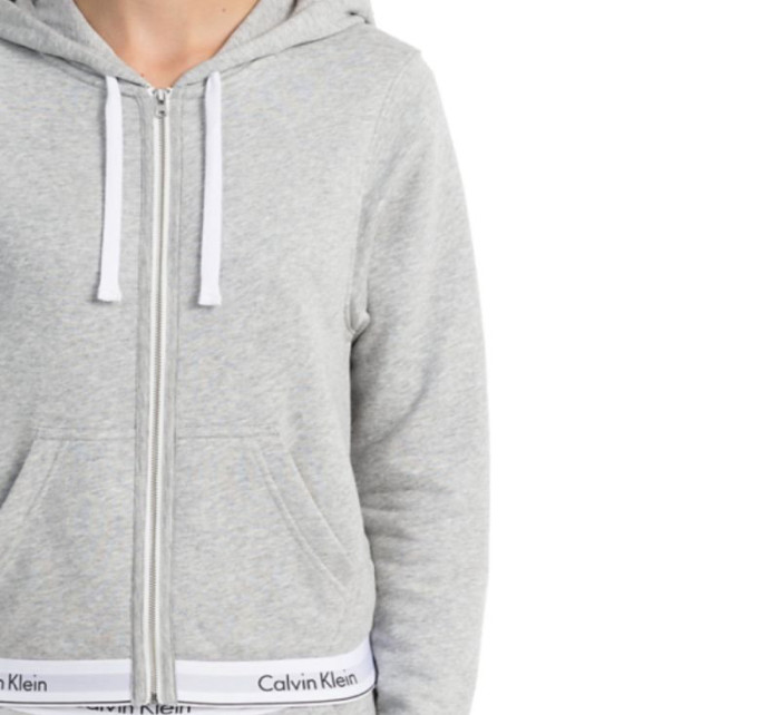Bluza Calvin Klein Top Hoodie Full Z W QS5667E