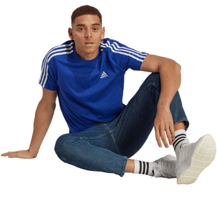 Koszulka adidas Essentials Single Jersey 3-Stripes M IC9338 pánské