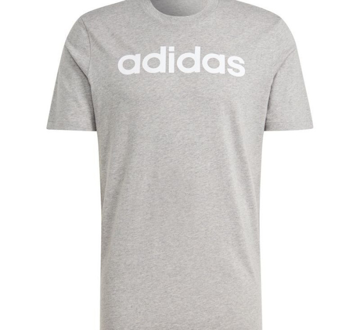 Adidas Essentials Single Jersey Linear Embroidered Logo Tee M IC9277 pánské