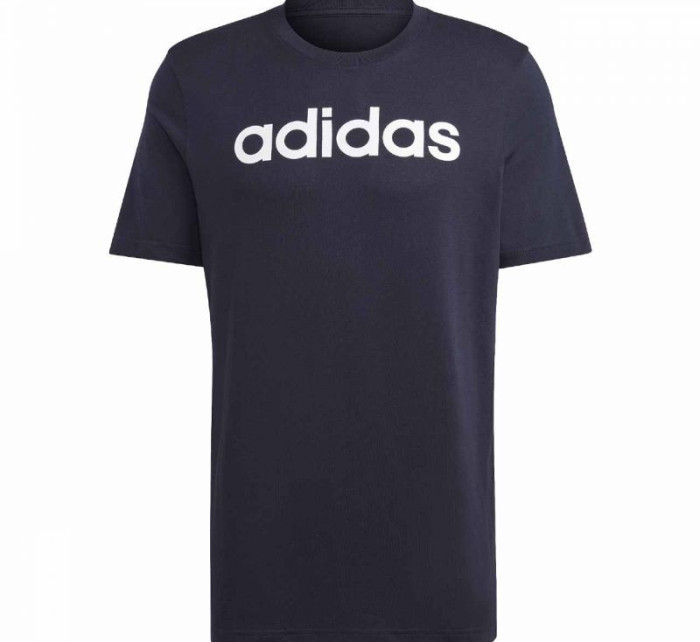 Koszulka adidas Essentials Single Jersey Linear Embroidered Logo Tee M IC9275