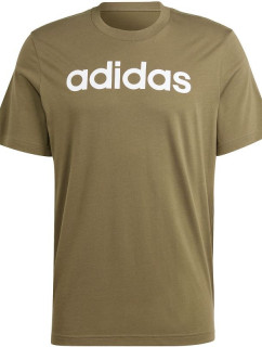 Koszulka adidas Essentials Single Jersey Linear Embroidered Logo Tee M IC9280