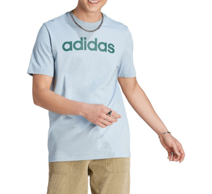Koszulka  adidas Essentials Single Jersey Linear Embroidered Logo Tee M IJ8651
