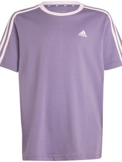 Koszulka adidas Essentials 3-Stripes Cotton Loose Fit Boyfriend Tee Jr IL3276