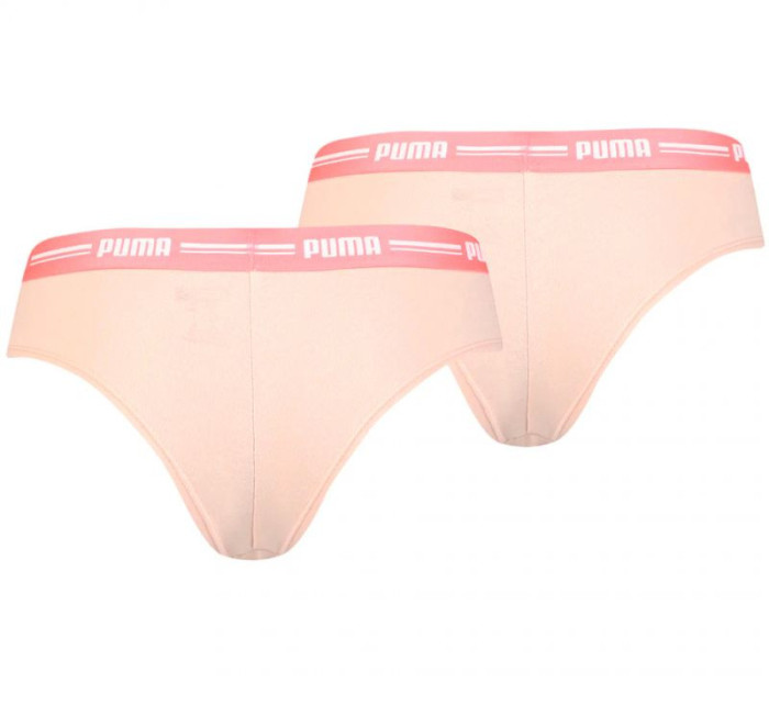 Dámské kalhotky Brazilian 2Pack 907856 06 růžová - Puma