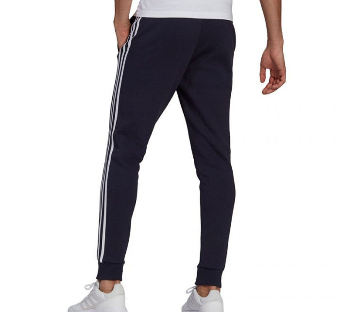 Pánské kalhoty Essentials Fleece Tapered Cuff 3-Band M GK8823 - Adidas