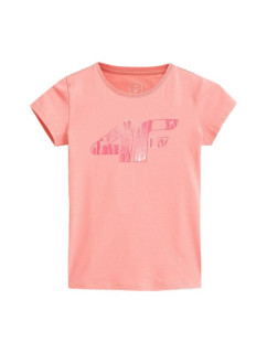 Detské tričko 4F HJZ21-JTSD009A ružové