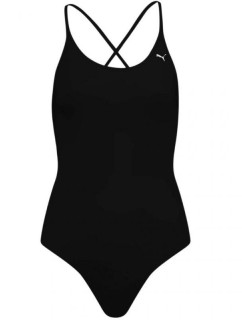 Kostium kąpielowy Puma Swim V-Neck czarny W 935086 03