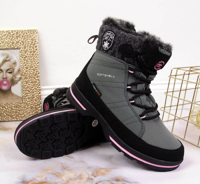 Club Jr model 17758395 nepromokavé sněhové boty - American