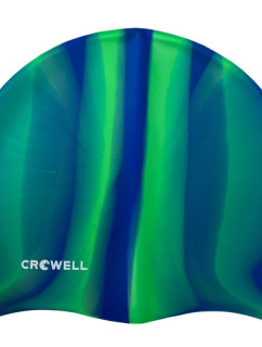 Crowell Multi Flame silikónová plavecká čiapka kolies.12