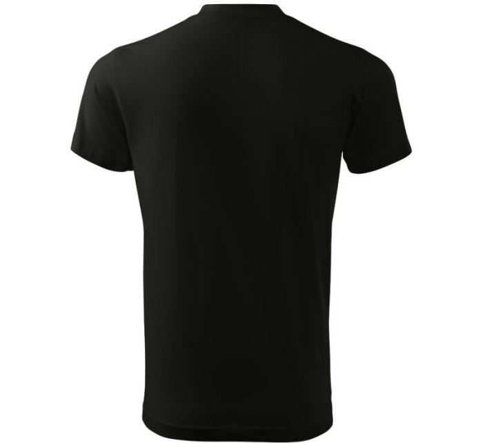 Mafini Těžké tričko s výstřihem do V M MLI-11101 černá