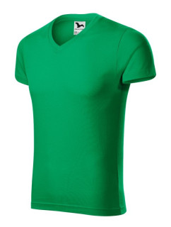 Slim Fit tričko s výstřihem do V M model 18010176 pánské - Malfini