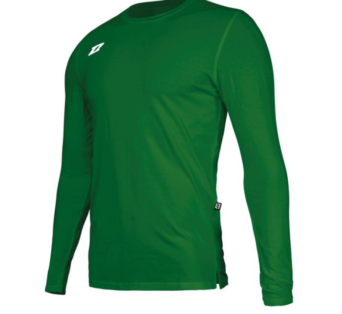 Pánske tričko s dlhým rukávom Fabril M Z02037_20220202100314 zelené - Zina
