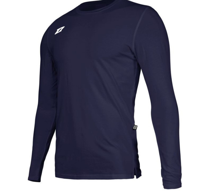 Pánské tričko s dlouhým rukávem Fabril  M Z02037_20220202100314 námořnická modrá - Zina