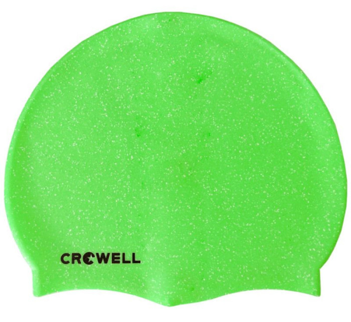 Crowell Recycling Pearl světle zelená silikonová plavecká čepice.8