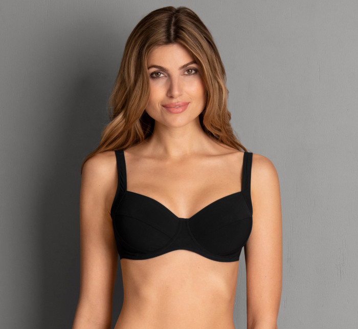 Style Top Bikini horní díl černá  model 10636225 - RosaFaia