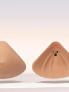 Velvety LiteShell Partial breast form bilateral 1067X sand - Anita Care
