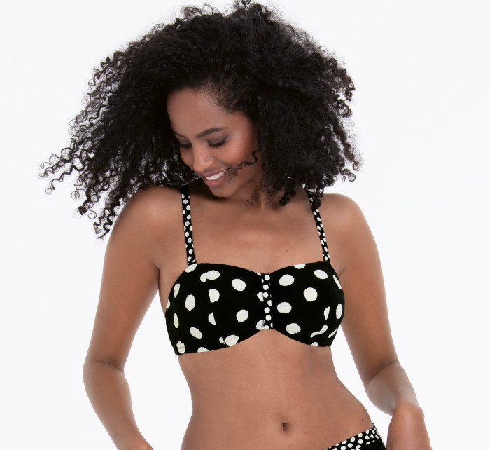 Style Ella Top Bikini - horný diel 8750-1 čiernobiela - RosaFaia