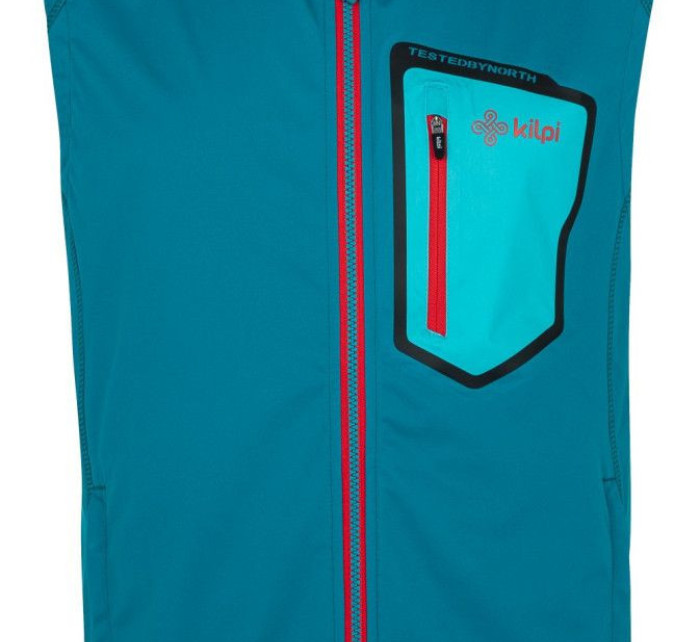 Pánská softshellová vesta model 17143152 tyrkysová - Kilpi