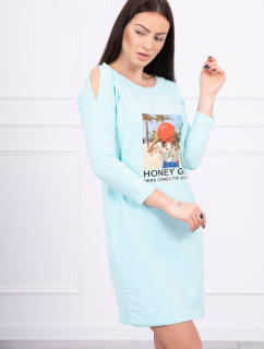 Šaty s potiskem Honey model 18744044 - K-Fashion