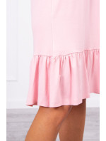Šaty s  pudrově růžové model 18744725 - K-Fashion