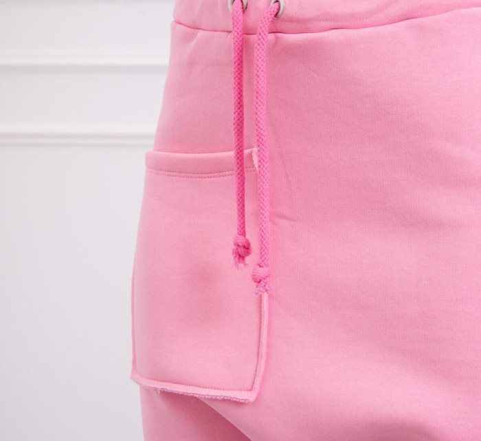 Sada sáčkových kalhot světle růžová