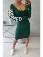 Roztrhané zelené šaty