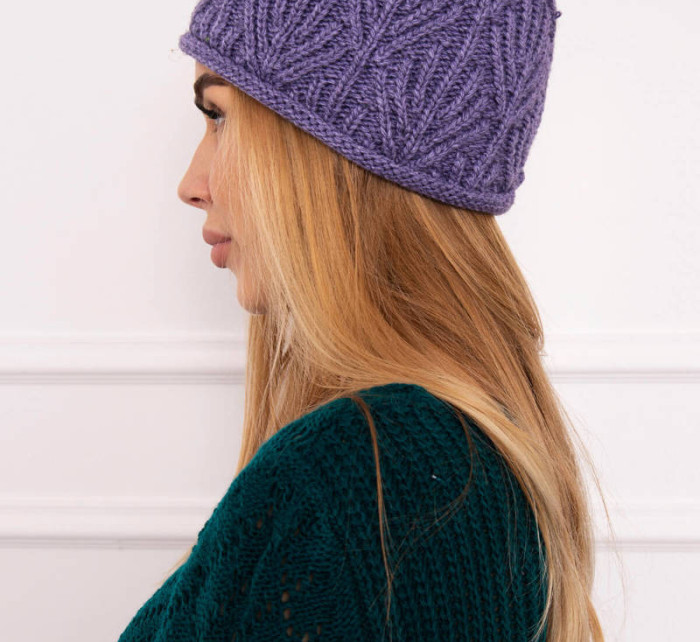 Dámská čepice  fialová model 18750907 - K-Fashion