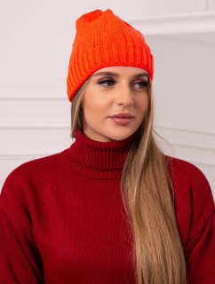 Dámská čepice  oranžová model 18751861 - K-Fashion