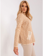Sweter AT SW 2341.00P camelowy