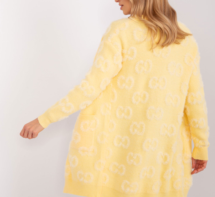 Sweter AT SW 234502.38X jasny żółty
