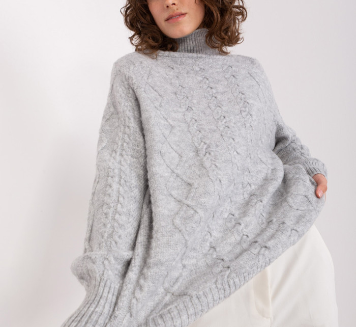Sweter AT SW 2355 2.19P szary