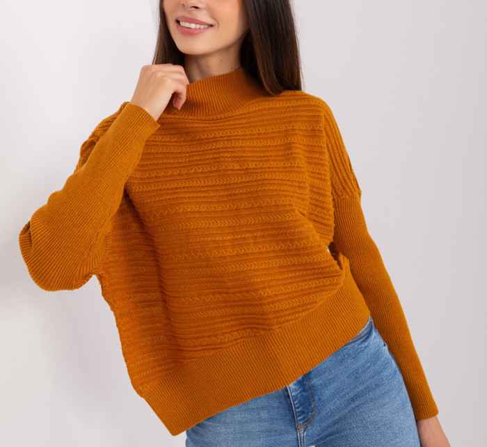 Sweter AT SW 2368.36X jasny brązowy