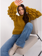 Sweter AT SW 2382.97P oliwkowy