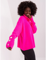 Sweter BA SW 015.01P fluo różowy