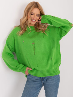 Sweter BA SW 0648.27 jasny zielony