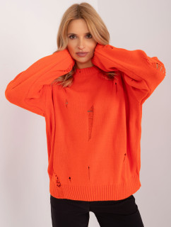 Sweter BA SW 0648.27 pomarańczowy