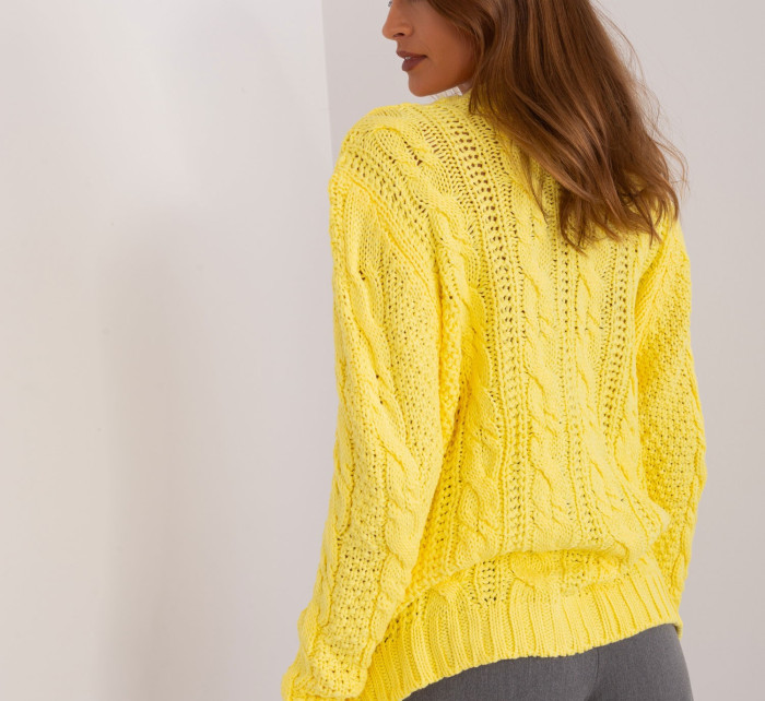 Sweter BA SW 8016.48P żółty