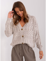 Sweter BA SW  beżowy model 18985079 - FPrice