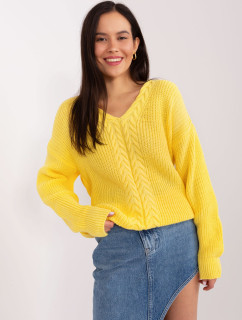 Sweter BA SW 8028.36P żółty