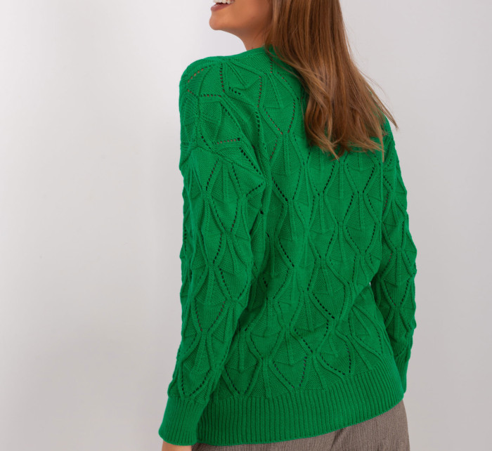 Sweter BA SW  zielony model 18975223 - FPrice