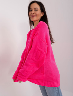Sweter BA SW 8053.31 fluo różowy