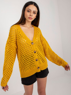Sweter BA SW 9009.26P ciemny żółty