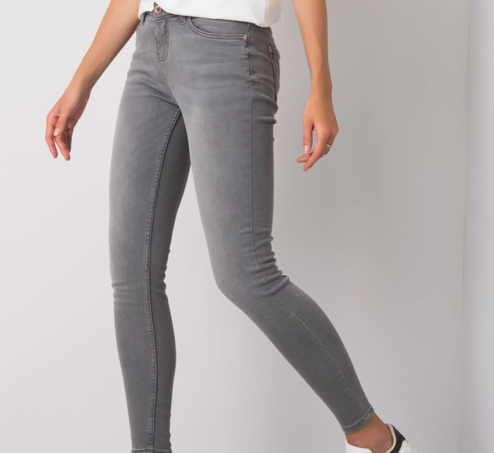 Džínové kalhoty model 15023932 tmavě šedé - FPrice