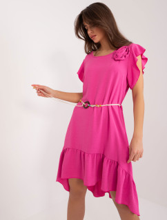 Sukienka DHJ SK 8921.21 ciemny różowy