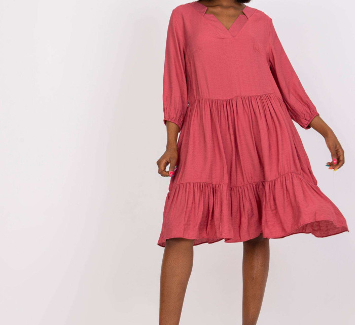 Dámské šaty model 17170013 růžová - FPrice