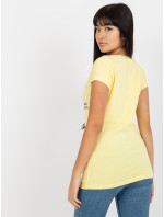 Dámské tričko EM TS HS 21 531.20x světle žlutá - FPrice