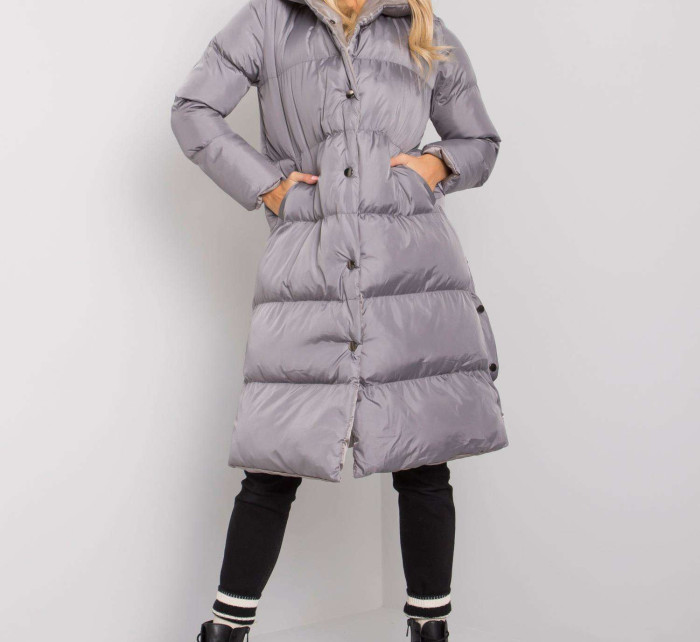 Dámský kabát LC KR model 16254082 tmavě šedý - FPrice