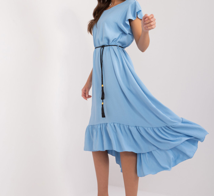 Sukienka MI SK 59101.31 jasny niebieski